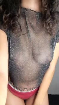 Picture of 'Couldn’t Resist Showing You This New See-through Shirt I Got'