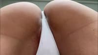 Picture showing Thong Reveals Her Clean Asshole